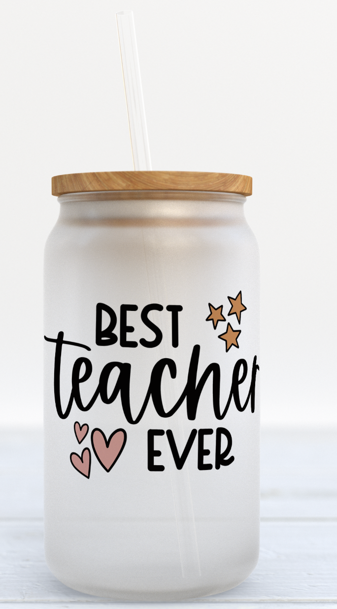 Teacher Glass Can – The Perfect Sip for Educators